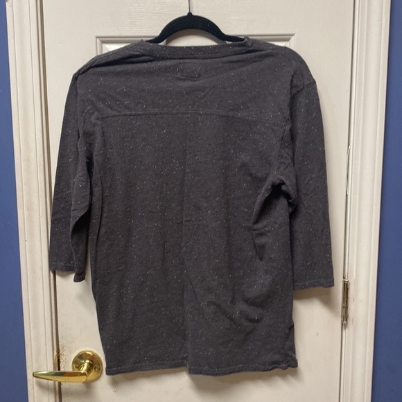 Vans  off the wall Medium men tshirt front pocket space gray short sleeves - Picture 4 of 8